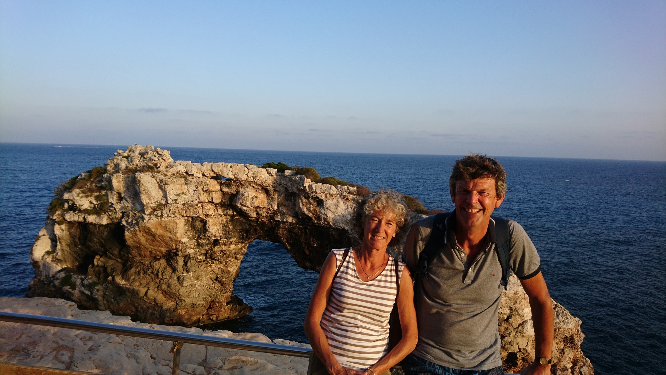 Pierre en Carine op Mallorca